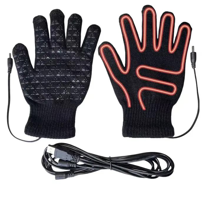 Gants chauffants USB rechargeables