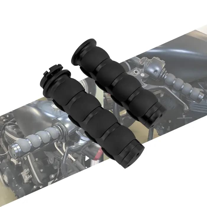 Poignées de guidon de moto pour Harley, Sportster, ocia, Softail, Touring, Road, Fetal, Suzuki, Yama