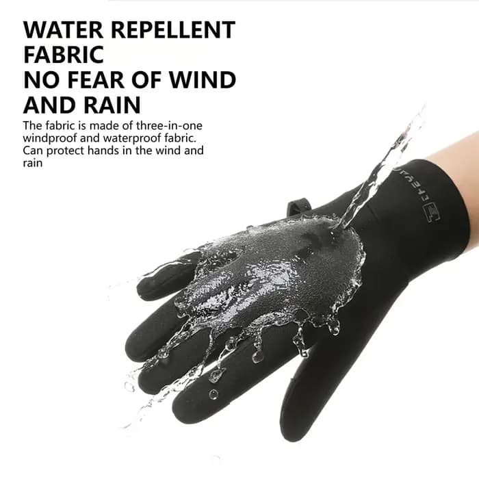 KoKossi hiver gants de cyclisme imperméables gants thermiques antidérapants écran tactile course cyclisme conduite Ski randonnée gant chaud