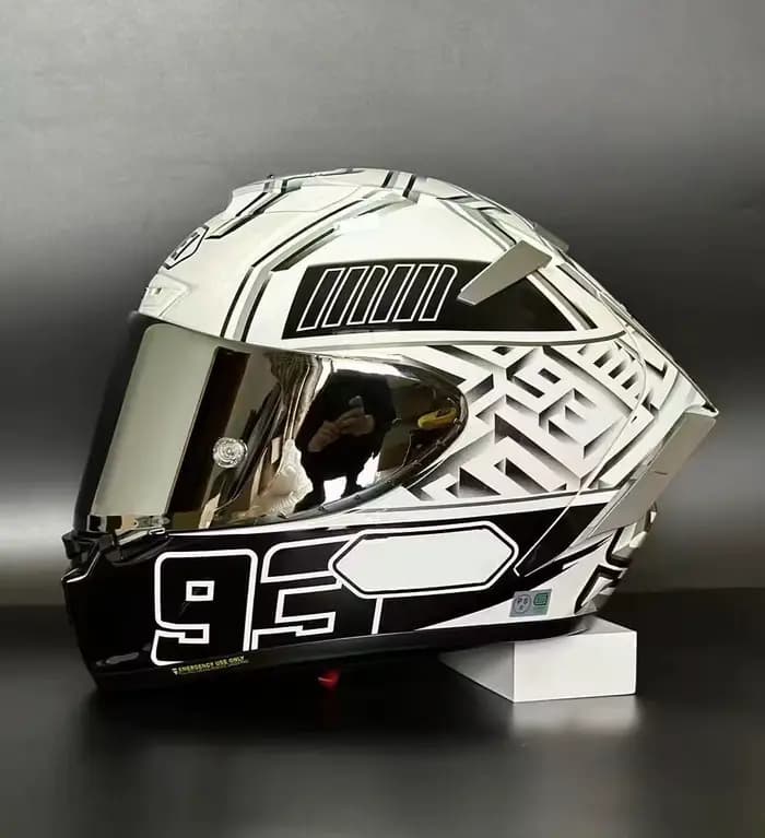 Casque De moto intégral X14 casque blanc casque équitation Motocross course casque De moto Casco De
