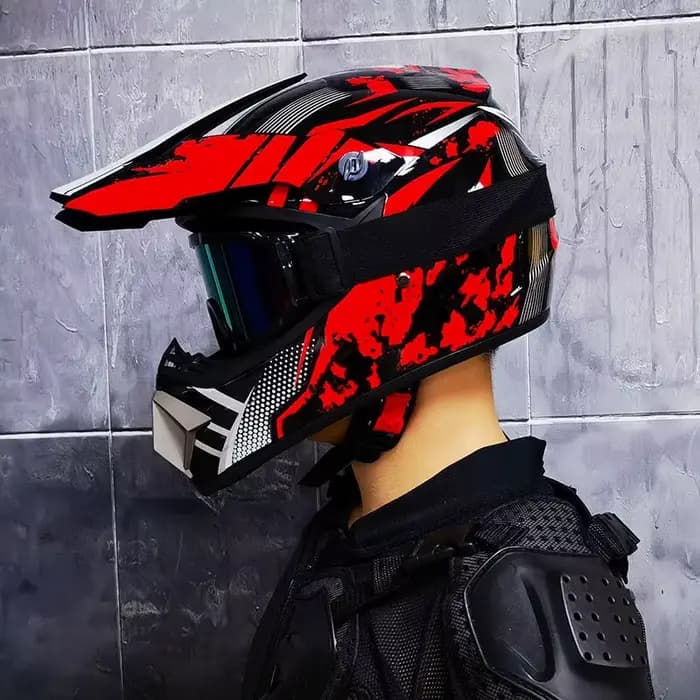 Casque de course de moto et de rallye