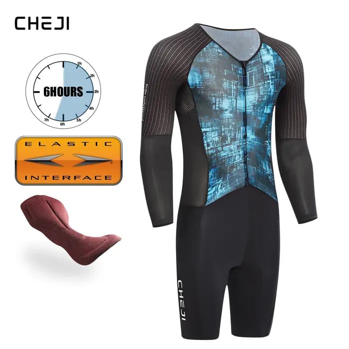 Combinaison de course sur route Aero pour homme Cheji