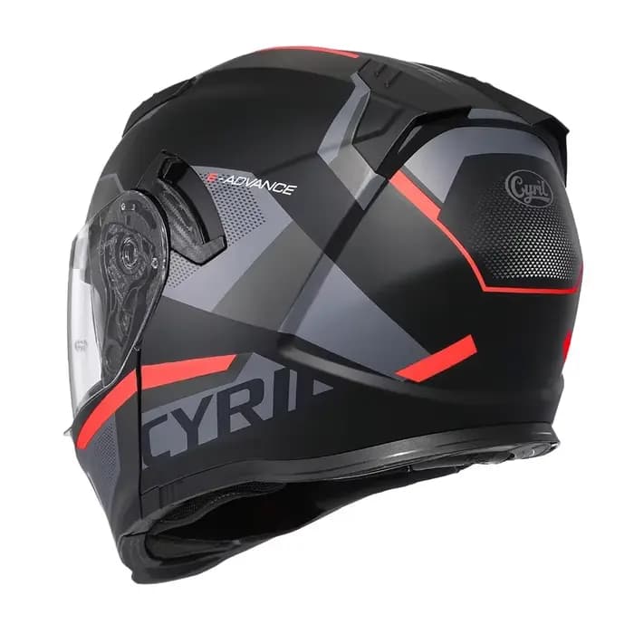 Casque de moto double visière modulaire rabattable