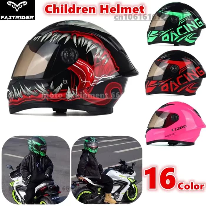 Casque de moto pour enfants