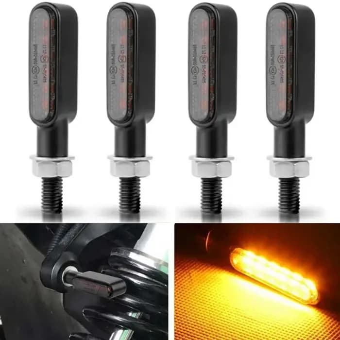 8mm Mini Led Moto clignotant lampe indicateurs