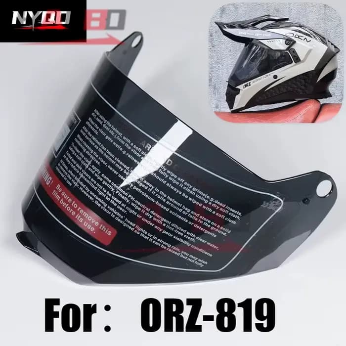Visières de casque de moto ORZ 819 – Lentilles et accessoires d'origine