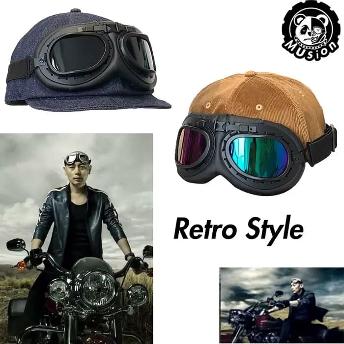 Lunettes de moto vintage