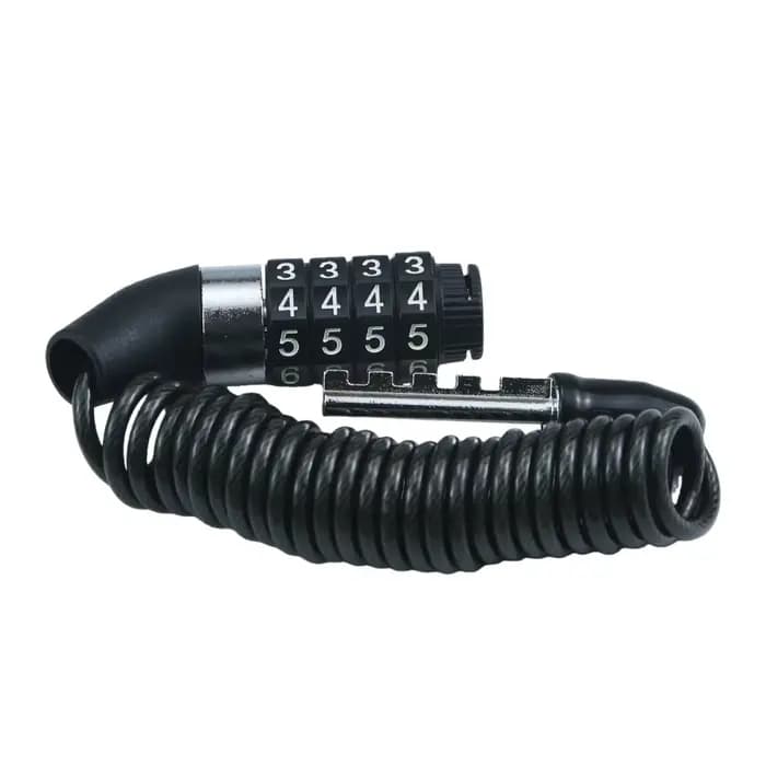 Antivol de casque en câble d'acier
