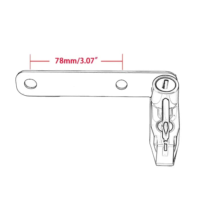 Kit de Verrouillage Antivol pour Casque de Moto