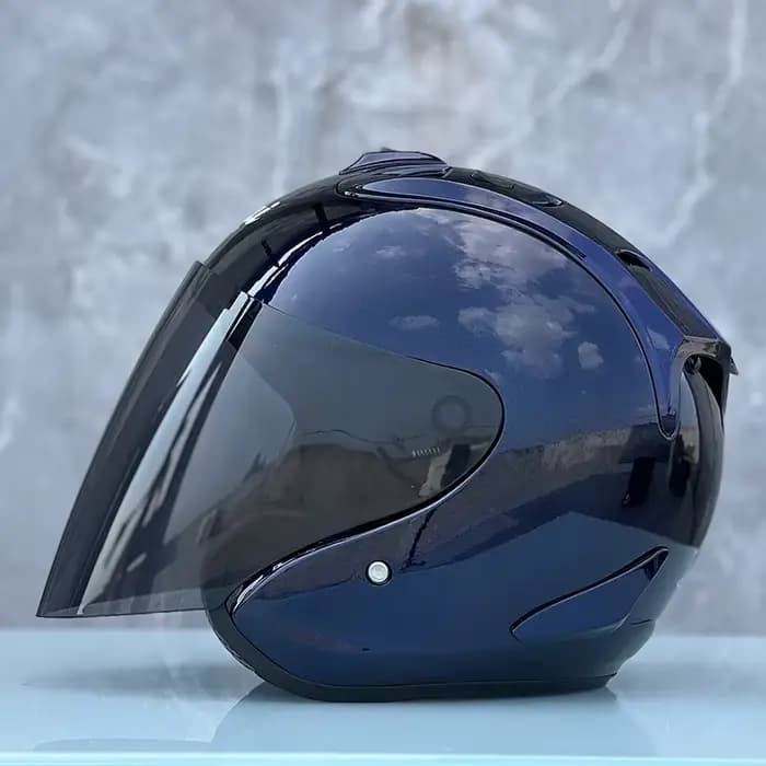 Ram4 bleu vif demi Casque saison d'été