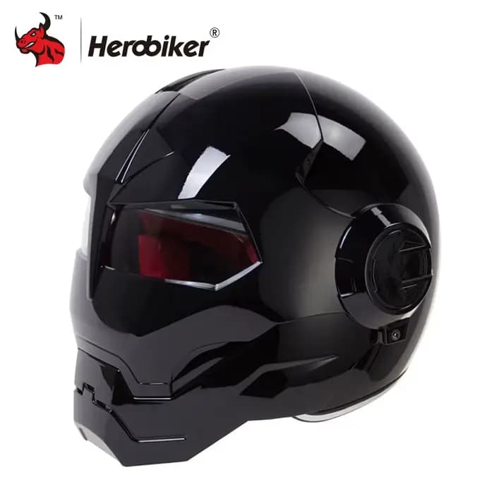 HEROBIKER Vintage rétro casque Moto
