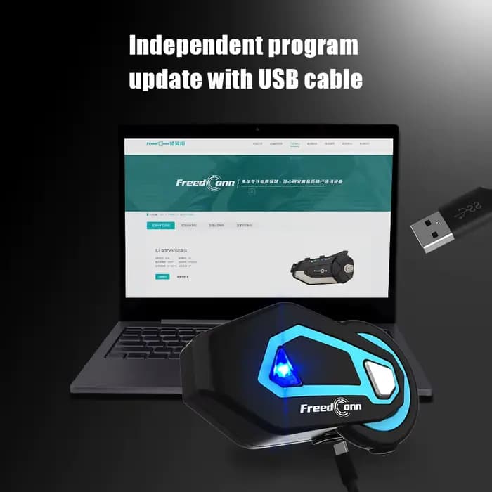 Freedconn T Max Pro interphone moto Bluetooth casque