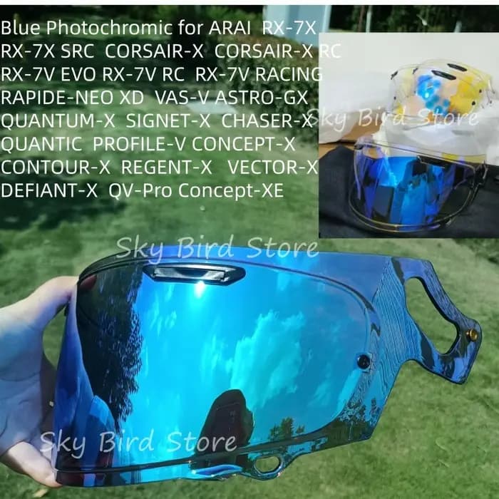 Visière photochromique pour ARAI RX-7X