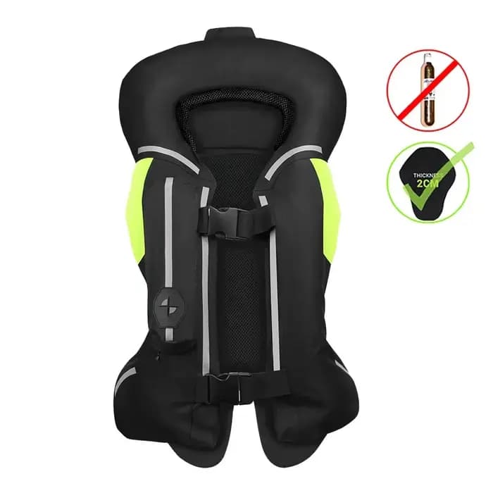 Vêtements de moto avec airbag